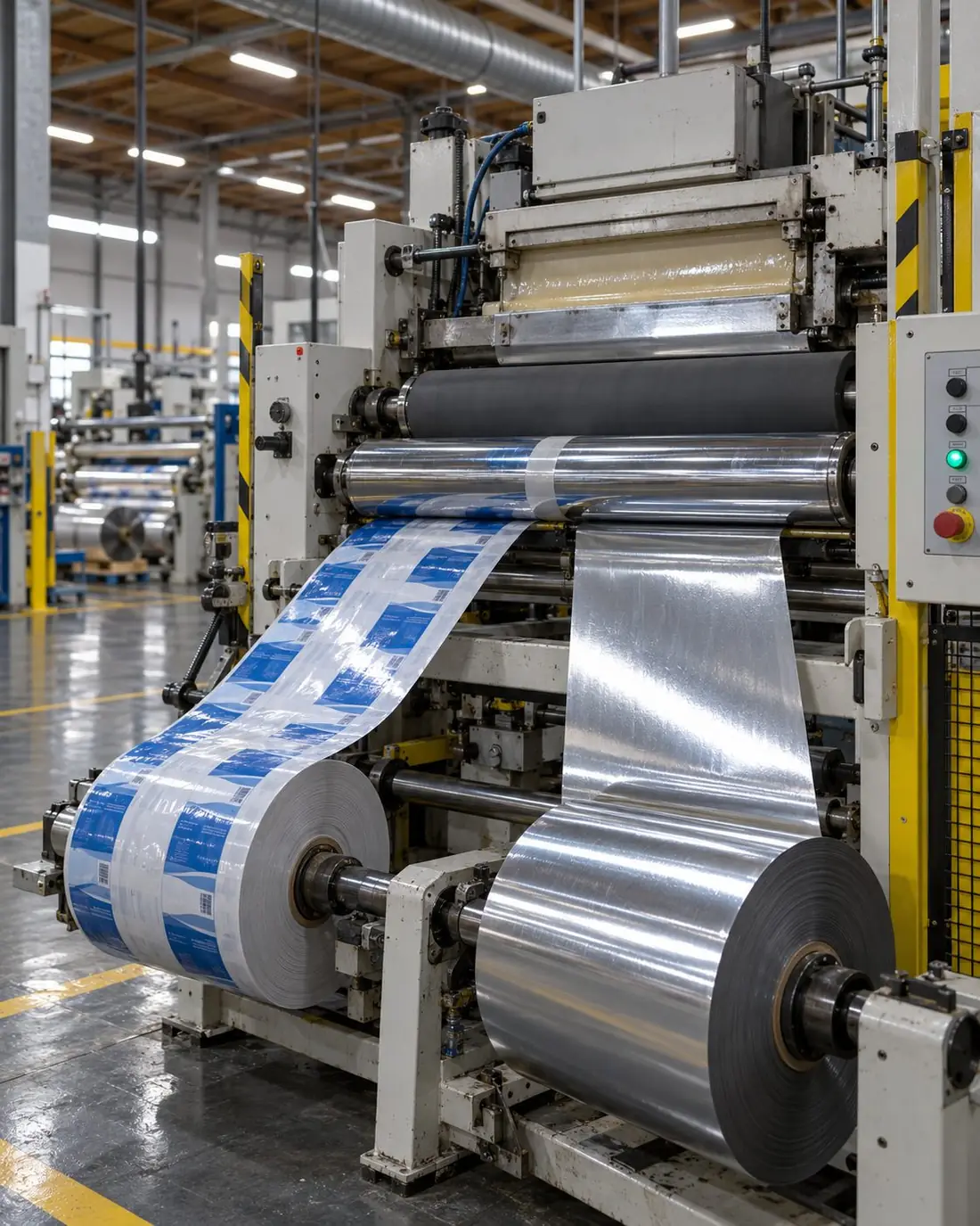Laminado en la planta de Plastimil