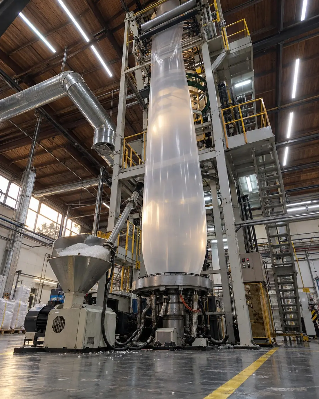 Extrusión en la planta de Plastimil