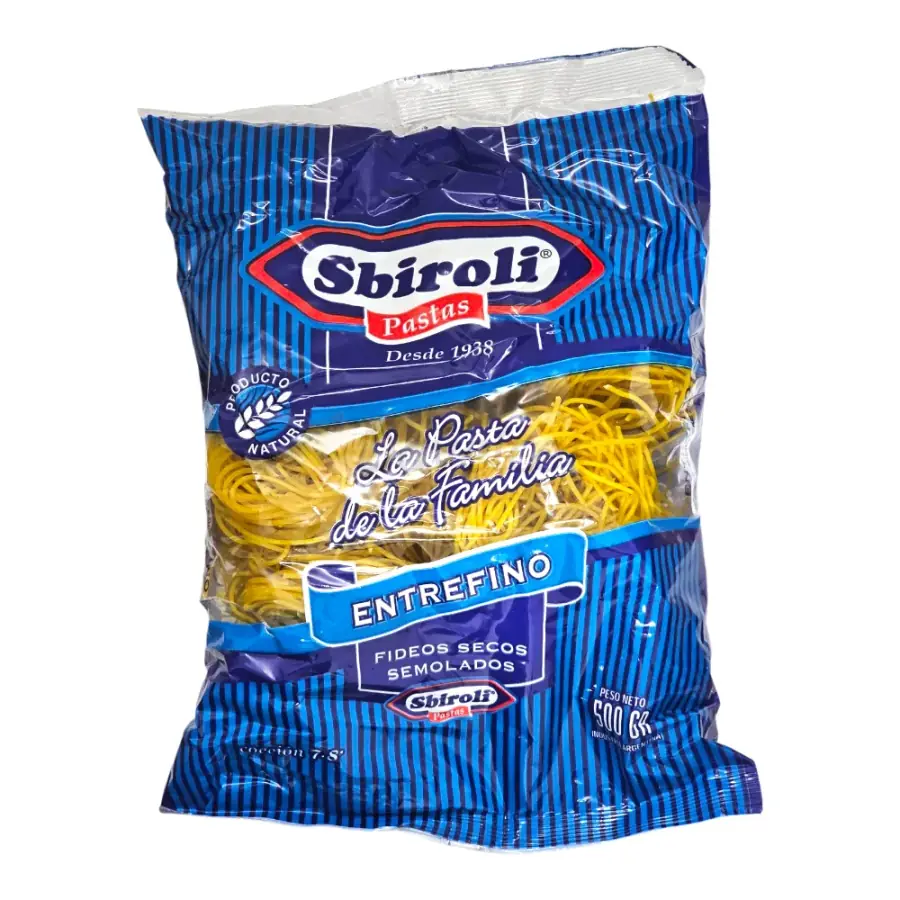 Envase de Sbiroli fabricado por Plastimil